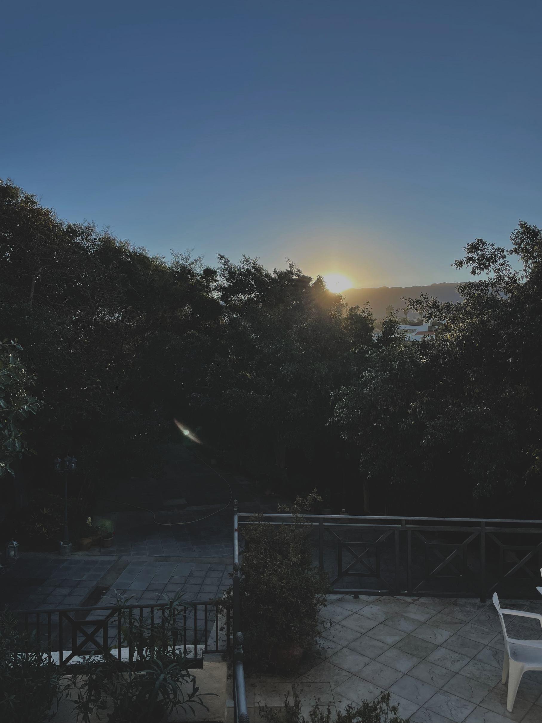 Puesta de sol en La Finca Medina, lugar donde celebrar todo tipo de eventos